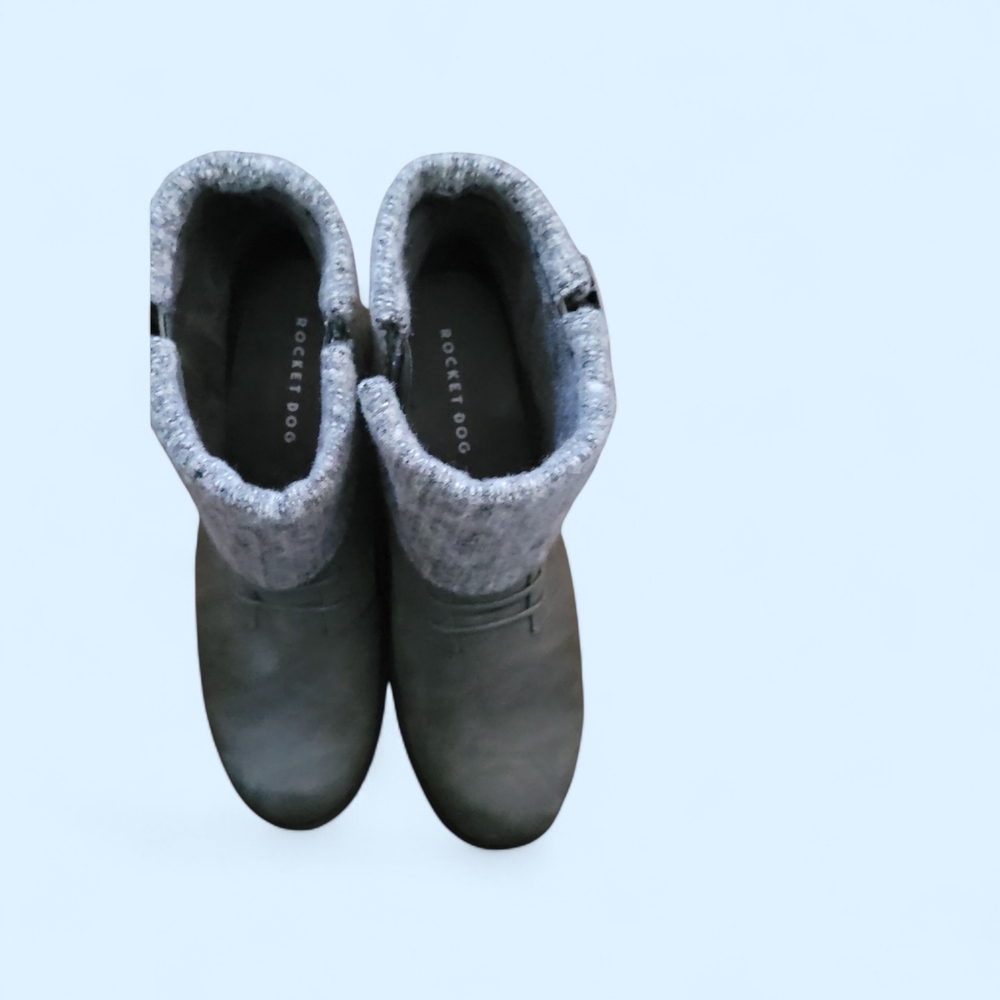 Rocket Dog Charcoal Ankle Boots #3